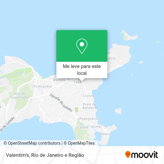 Valentim's mapa
