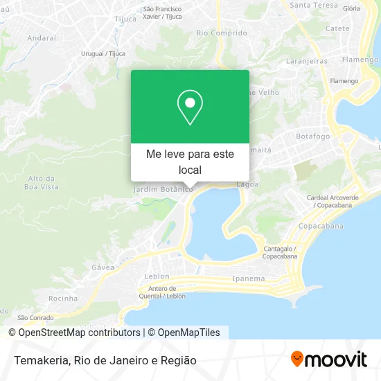 Temakeria mapa