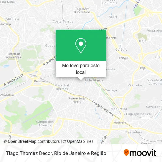 Tiago Thomaz Decor mapa