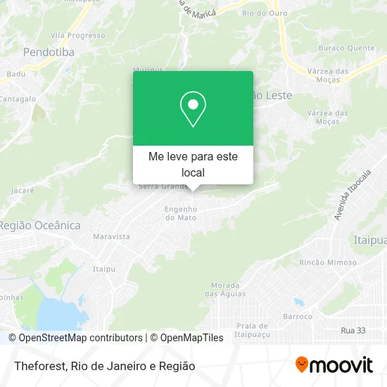 Theforest mapa