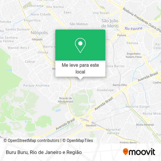 Buru Buru mapa