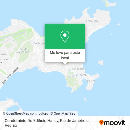 Condominio Do Edificio Halley mapa