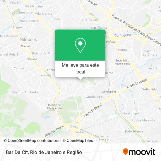 Bar Da Cit mapa