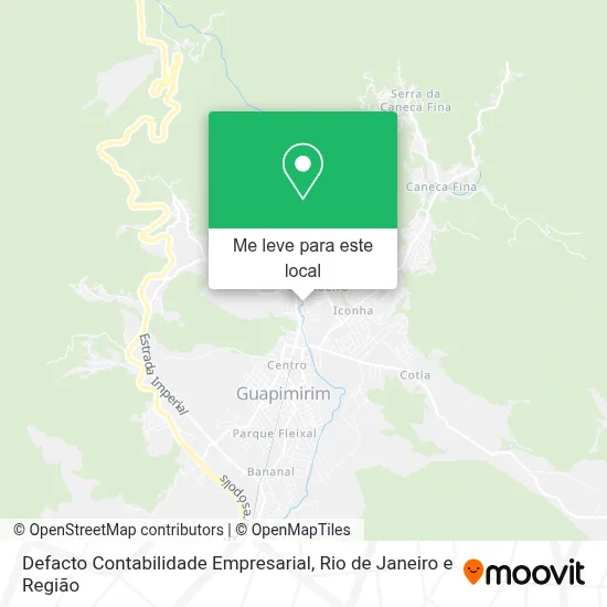 Defacto Contabilidade Empresarial mapa