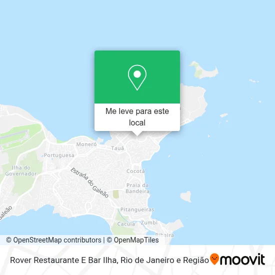 Rover Restaurante E Bar Ilha mapa