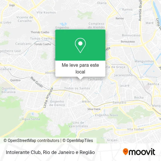 Intolerante Club mapa