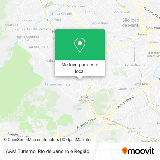 A&M Turismo mapa