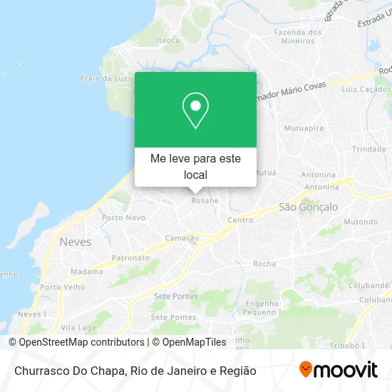 Churrasco Do Chapa mapa