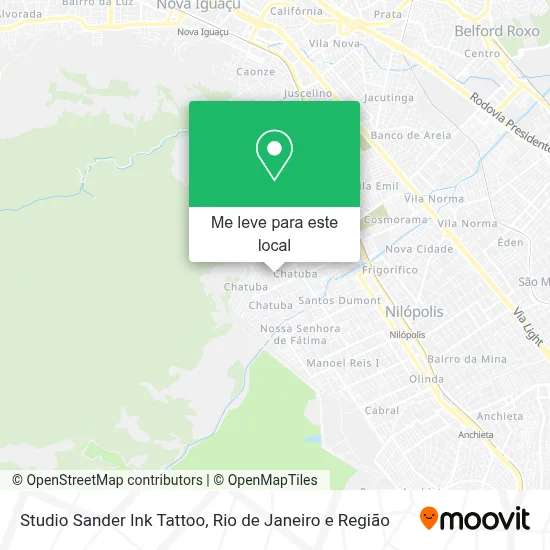 Studio Sander Ink Tattoo mapa