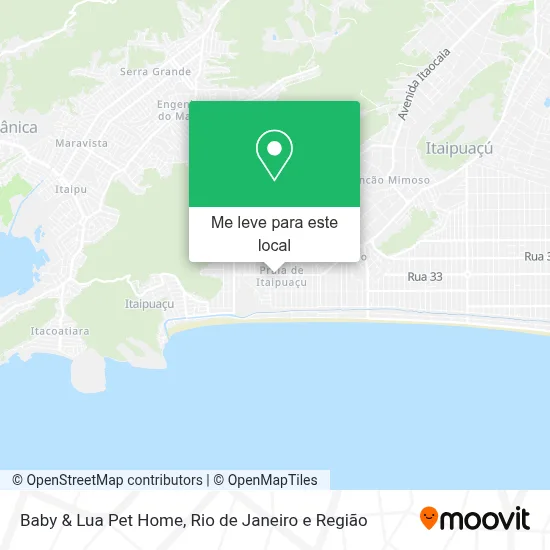 Baby & Lua Pet Home mapa