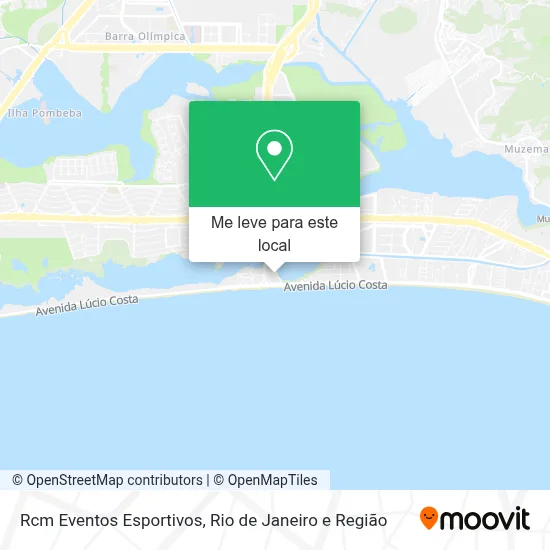 Rcm Eventos Esportivos mapa