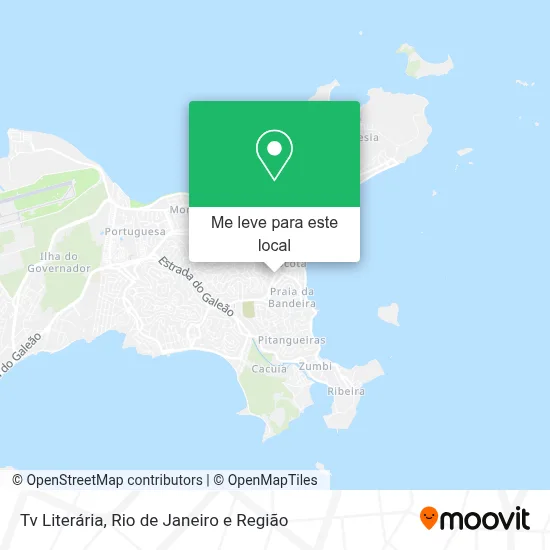 Tv Literária mapa