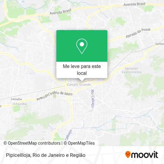 Pipicellloja mapa