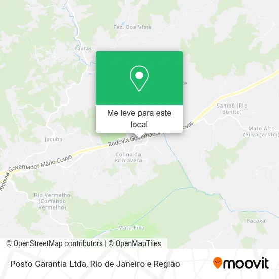 Posto Garantia Ltda mapa