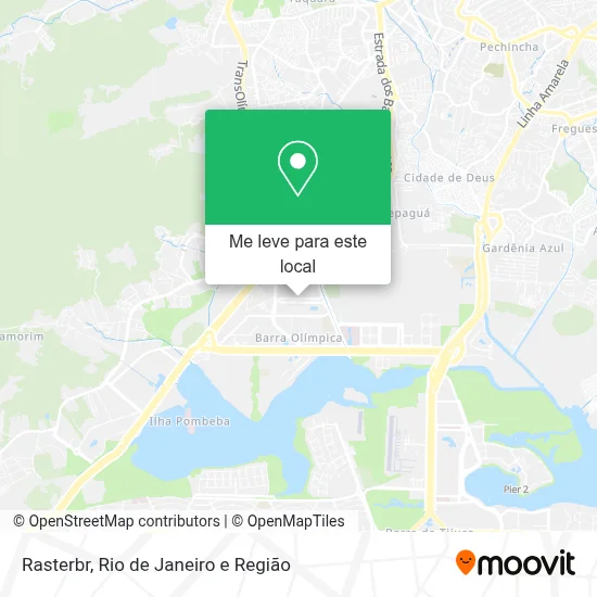 Rasterbr mapa