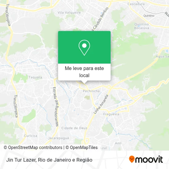 Jin Tur Lazer mapa