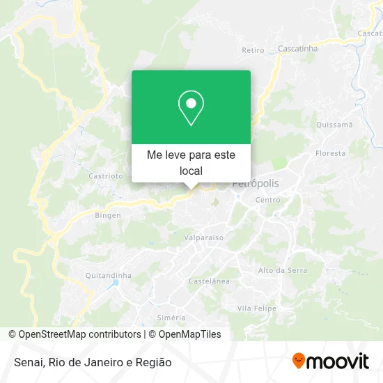 Senai mapa