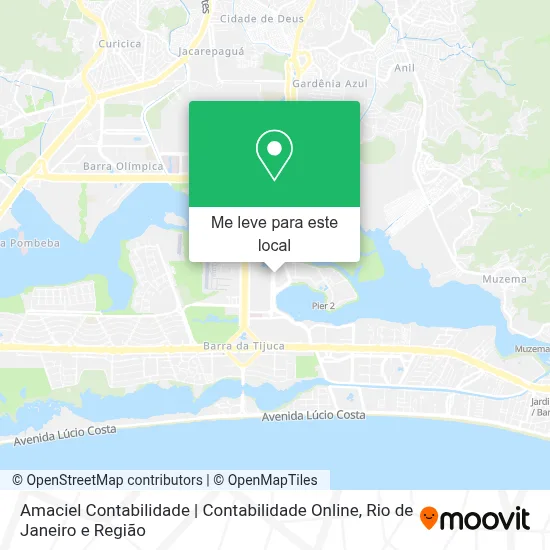 Amaciel Contabilidade | Contabilidade Online mapa