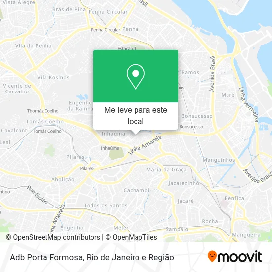Adb Porta Formosa mapa
