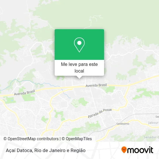 Açaí Datoca mapa