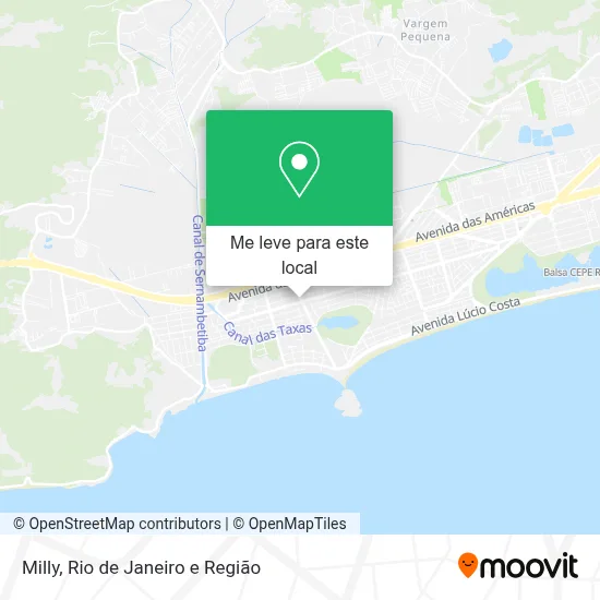 Milly mapa