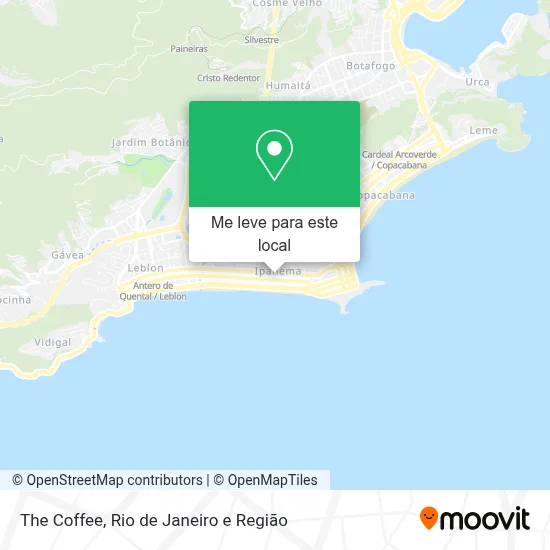 The Coffee mapa