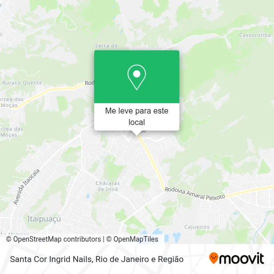 Santa Cor Ingrid Nails mapa
