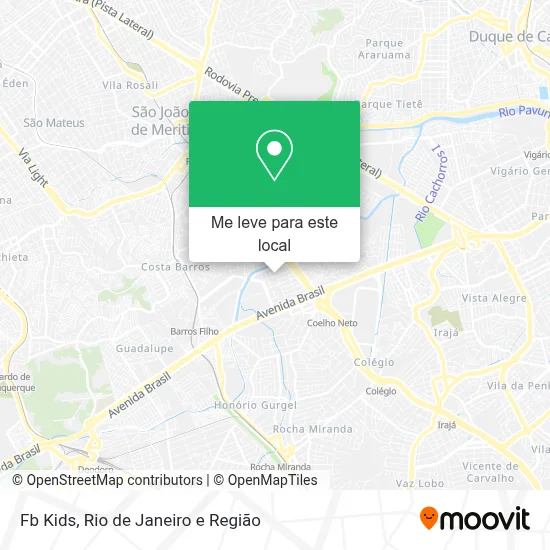Fb Kids mapa