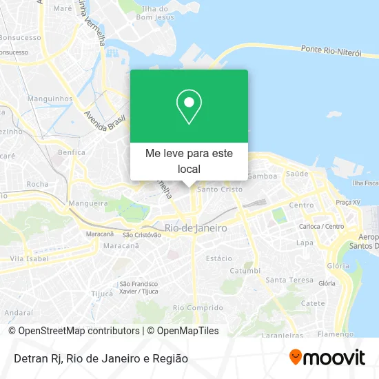 Detran Rj mapa