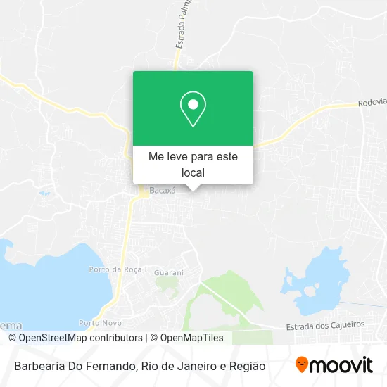 Barbearia Do Fernando mapa