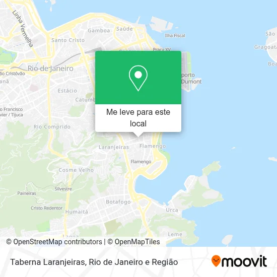 Taberna Laranjeiras mapa