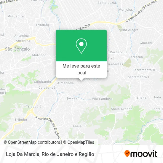 Loja Da Marcia mapa