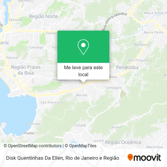 Disk Quentinhas Da Ellen mapa