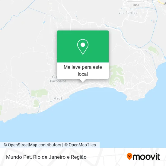 Mundo Pet mapa