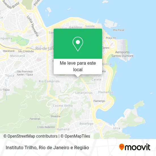 Instituto Trilho mapa
