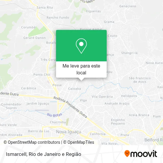 Ismarcell mapa