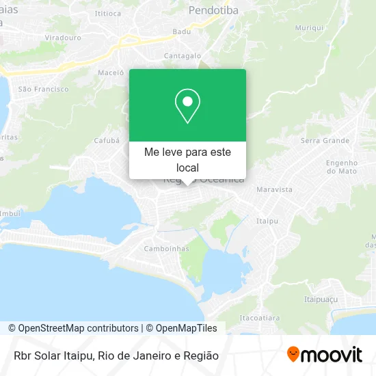 Rbr Solar Itaipu mapa