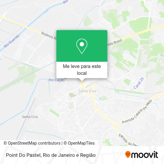 Point Do Pastel mapa