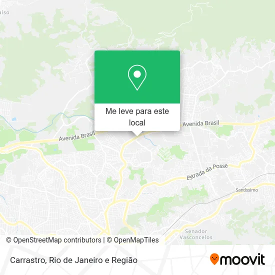 Carrastro mapa