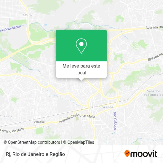 Rj mapa