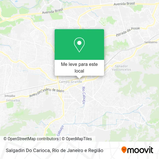 Salgadin Do Carioca mapa
