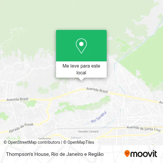 Thompson's House mapa