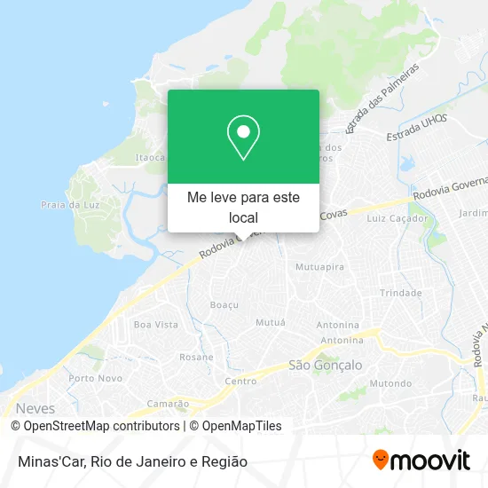Minas'Car mapa