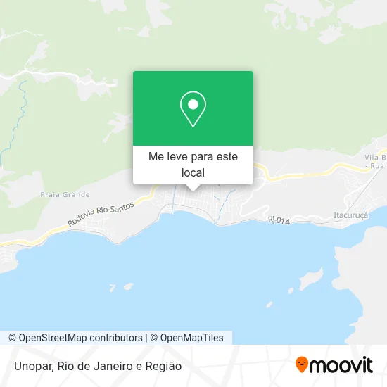 Unopar mapa