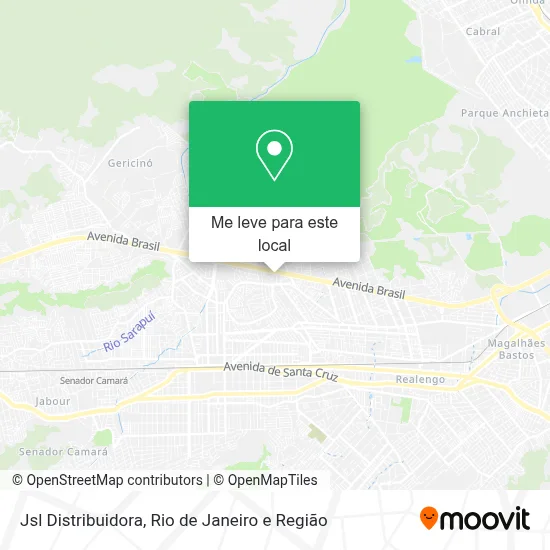Jsl Distribuidora mapa