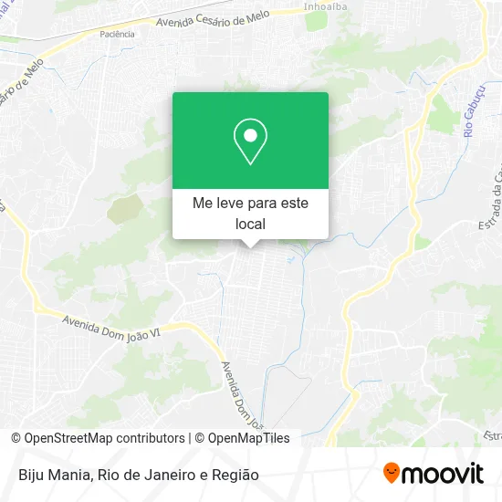 Biju Mania mapa