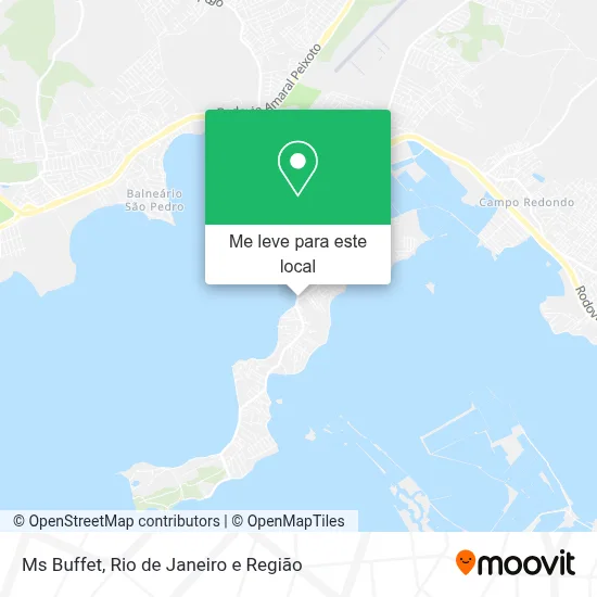Ms Buffet mapa