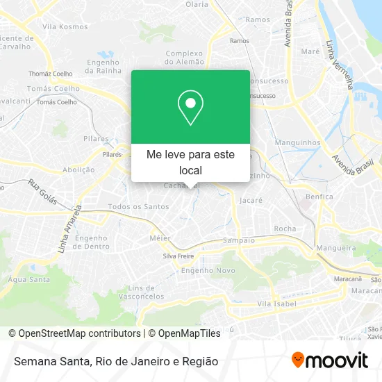 Semana Santa mapa