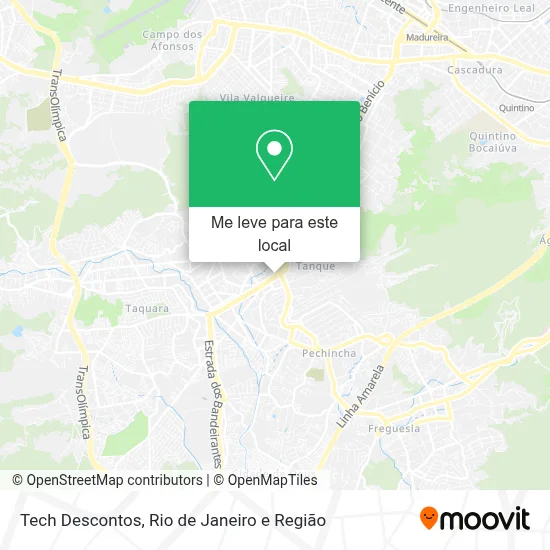Tech Descontos mapa