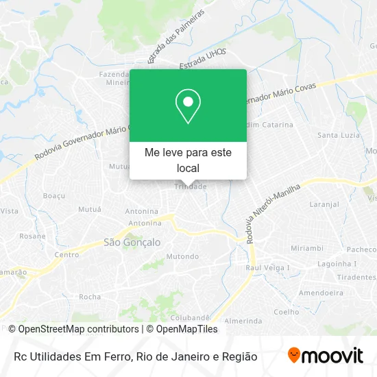 Rc Utilidades Em Ferro mapa